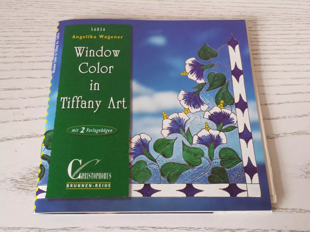 Window Color in Tiffany Art - Angelika Wagener, knyga 3