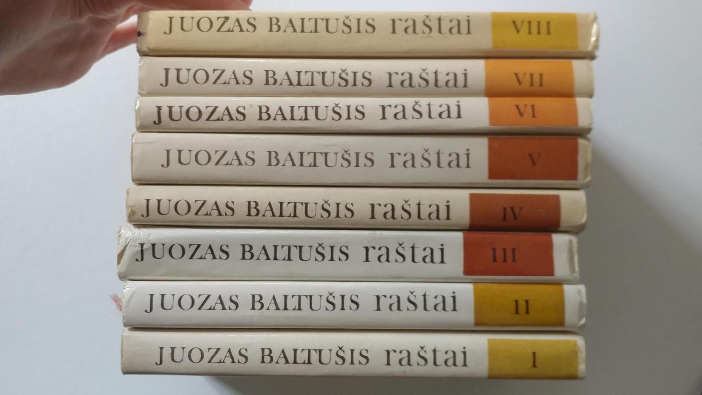 Raštai (VIII tomai) - Juozas Baltušis, knyga 3