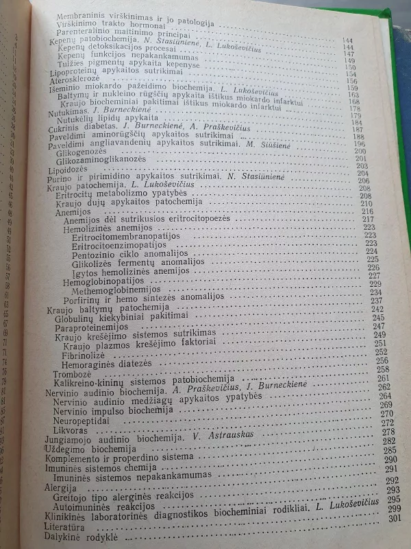 Klinikinė biochemija - A. Praškevičius, knyga 4