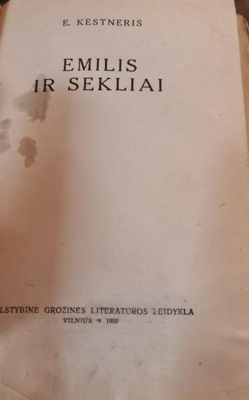 Emilis ir sekliai - Ėrichas Kestneris, knyga 2