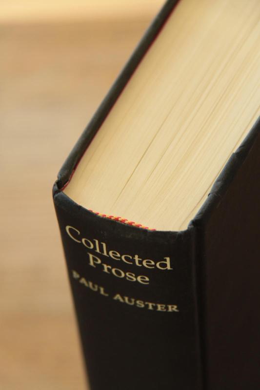 Collected Prose (hardcover) - Paul Auster, knyga 3