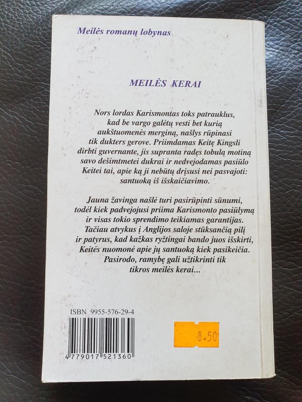 Meilės kerai - Sandra Heath, knyga 4