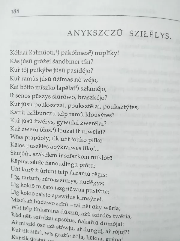 Raštai (I tomas): Poezija - Antanas Baranauskas, knyga 5