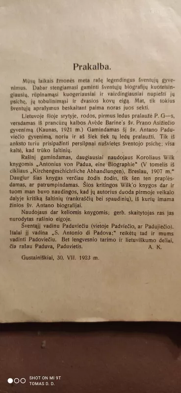Šventasis Antanas Paduvietis - A. Keblaitis, knyga 3
