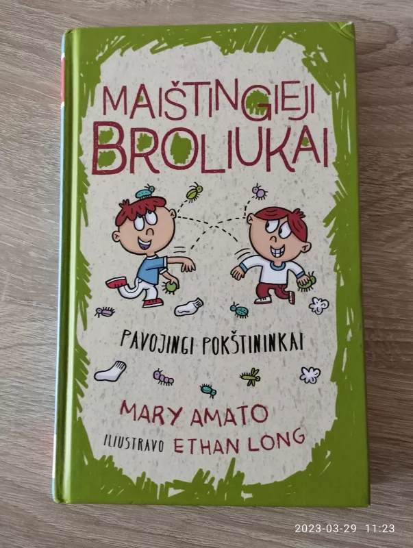 Maištingieji broliukai. Pavojingi pokštininkai - Mary Amato, knyga 2