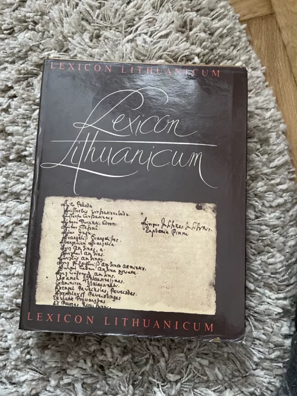 LEXICON LITHUANICUM - Drotvinas V., knyga 2