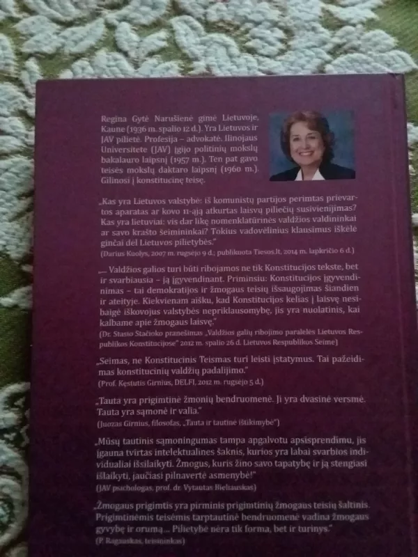 LIETUVIAIS ESAME MES GIMĘ, LIETUVIAIS NORIME IR BŪT - R. G. NARUŠIENĖ, knyga 4