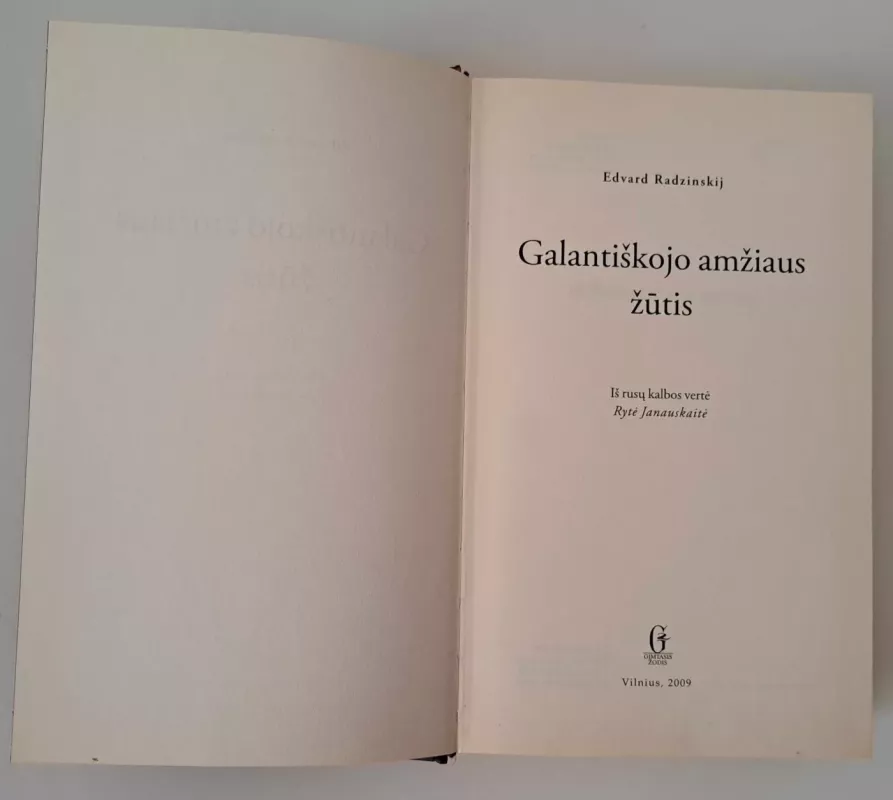 Galantiškojo amžiaus žūtis - Edvard Radzinskij, knyga 3