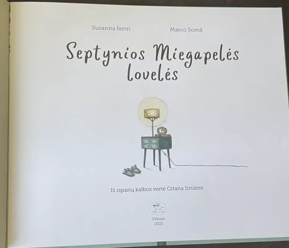 Septynios miegapelės lovelės - Susanna Isern, knyga 3