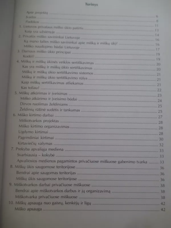 Privataus miško tvarkymas išsaugant biologinę įvairovę - Aidas Pivoriūnas, knyga 3