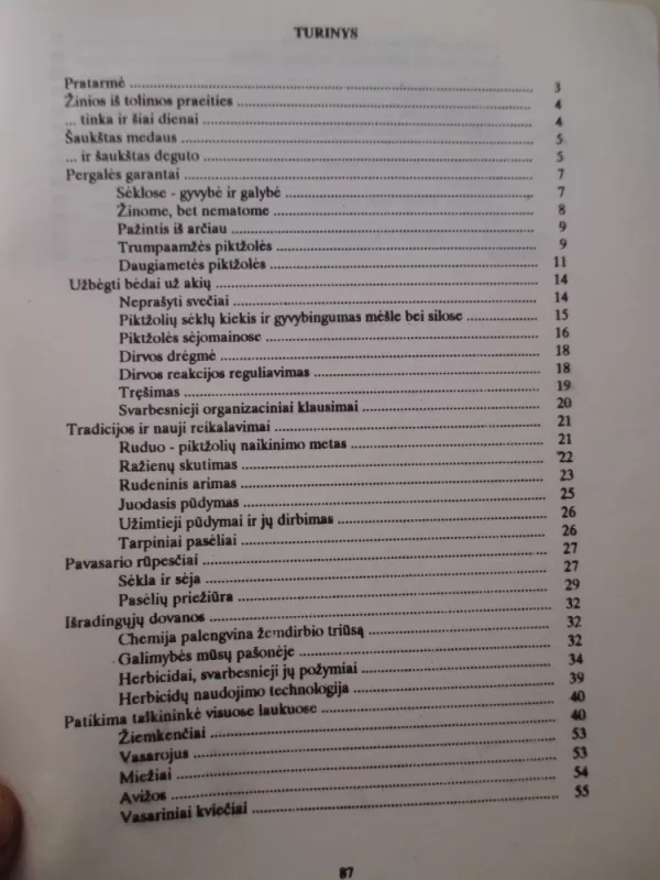 Laukų piktžolėtumo problėmos - J. Monstvilaitė, knyga 4