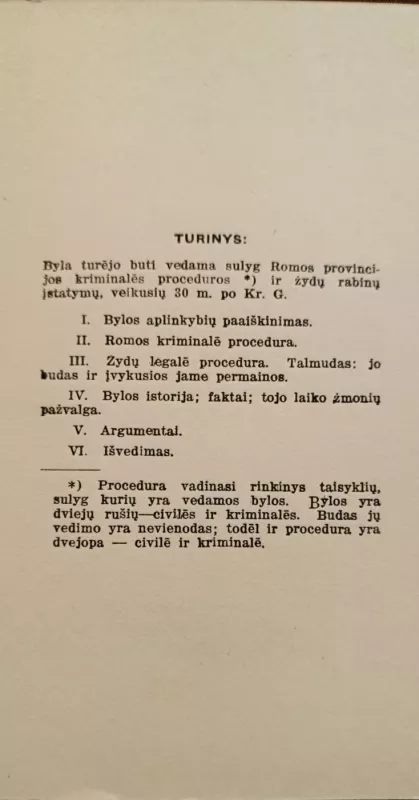 Kristaus teismas ir jo teisotumas - F. P. Bradchulis, knyga 3