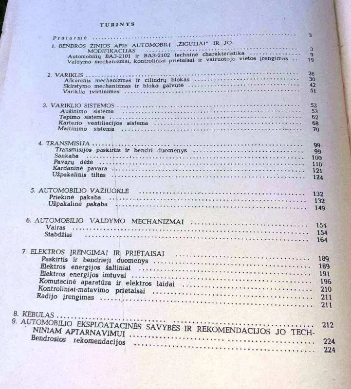 Automobilis Žiguliai - L. Šuvalovas, knyga 4