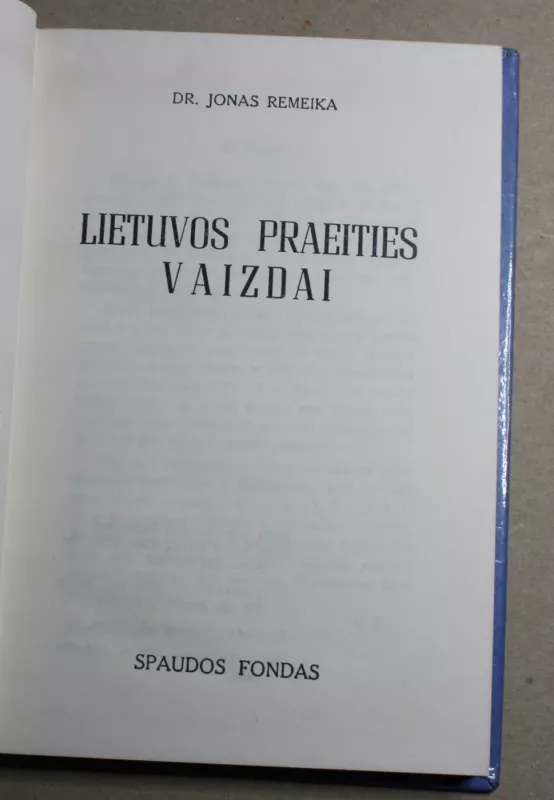 Lietuvos praeities vaizdai - Jonas Remeika, knyga 3