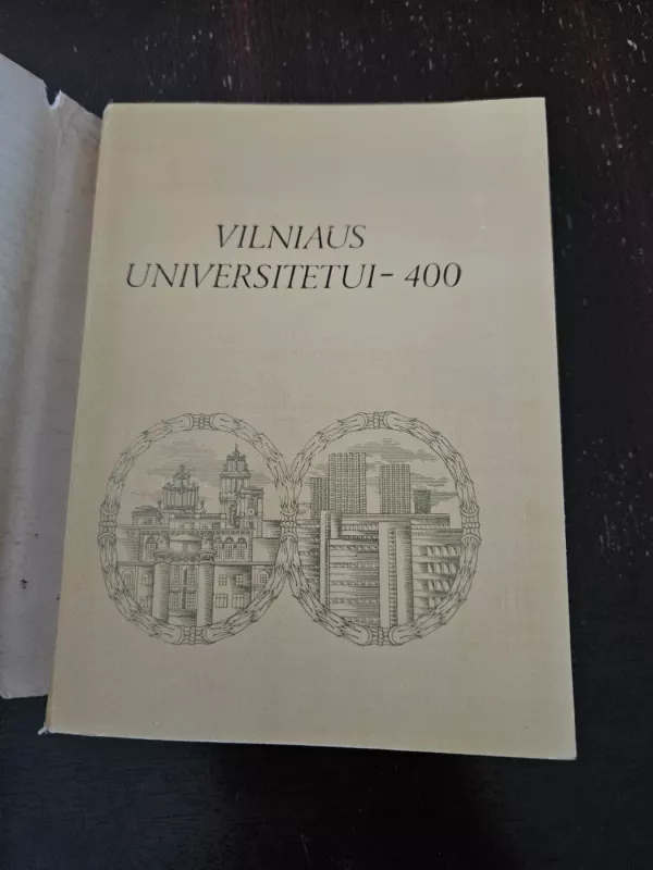 Vilniaus universitetui - 400 - A. Jancevičius, knyga 3