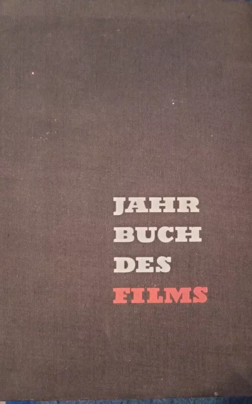 Jahr Buch des Films 1961 - Baumert Heinz, knyga 2