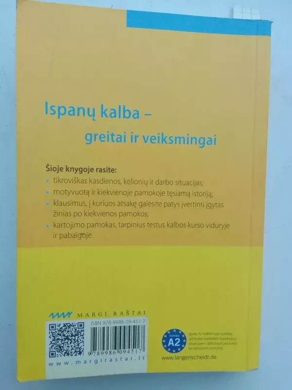 Ispanų kalba per 30 dienų - Elisabeth Graf-Riemann, knyga 3