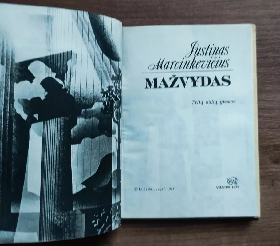 Mažvydas ( trijų dalių giesmė) - Justinas Marcinkevičius, knyga 3