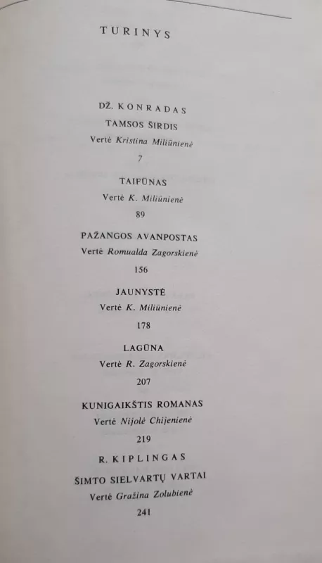 Apysakos. Apsakymai - Džozefas Konradas, Radjardas Kiplingas, knyga 3