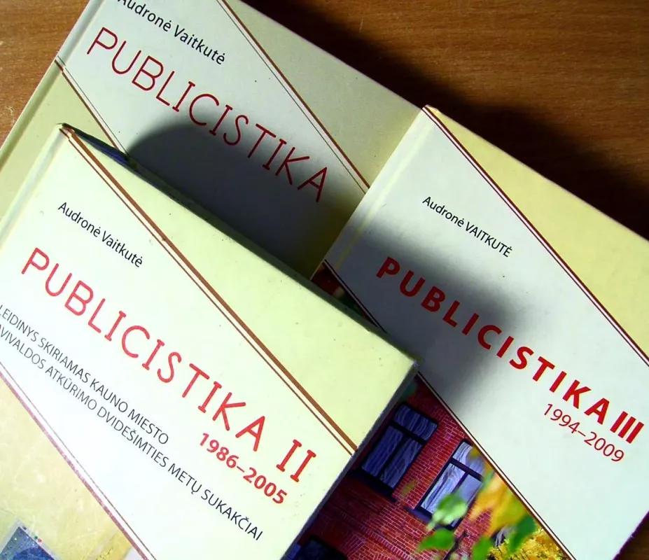 Publicistika - Audronė Vaitkutė, knyga 2