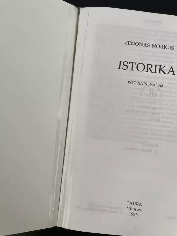 Istorika - Zenonas Norkus, knyga 6