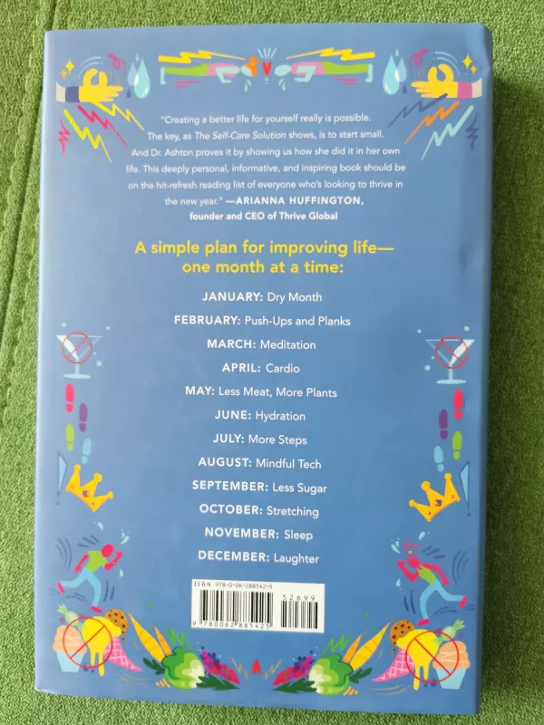 The Self-Care Solution: A Year of Becoming Happier, Healthier, and Fitter--One Month at a Time - Jennifer Ashton, knyga 3