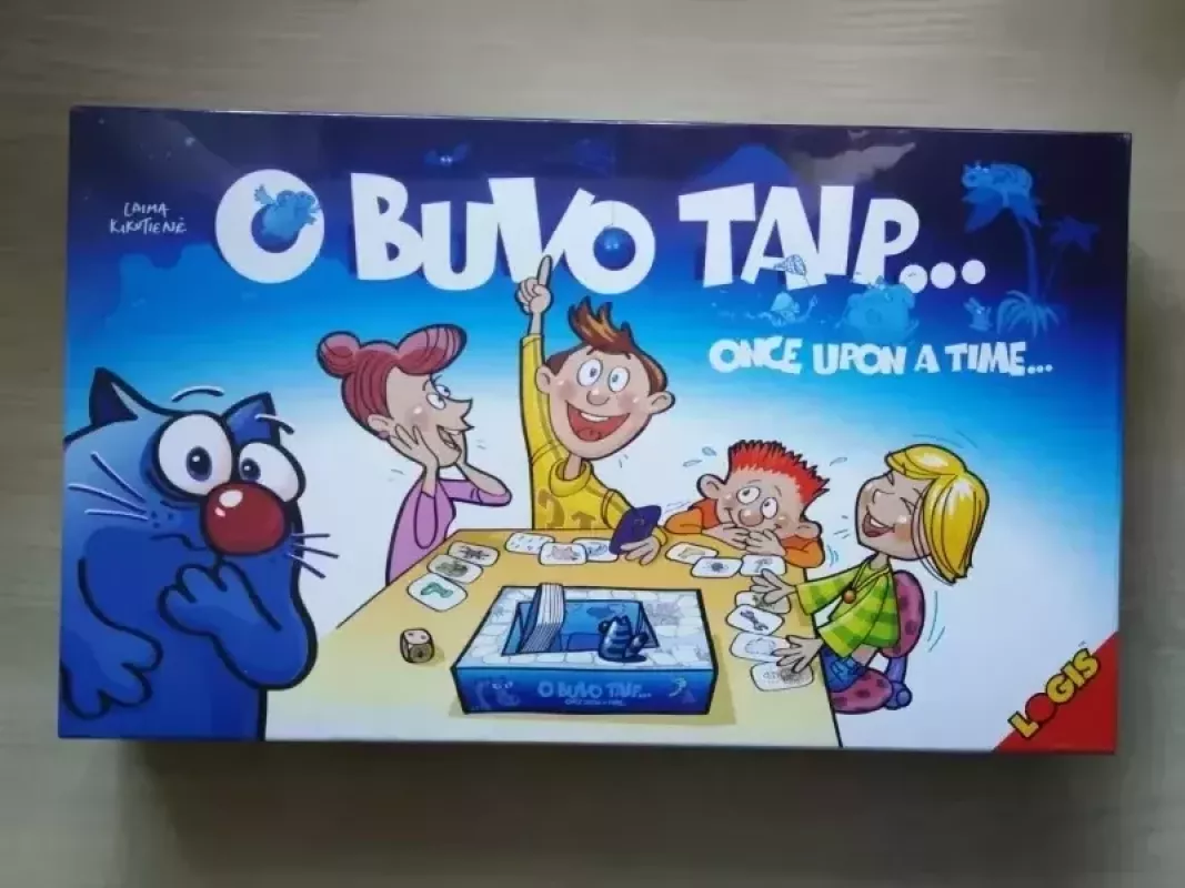 Stalo žaidimas Logis "O buvo taip" /  Board game Once there was / Bretspiel Erzähl doch mal... - , stalo žaidimas 2