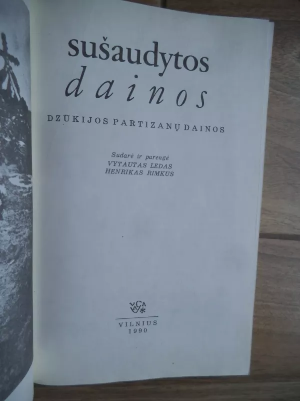 Sušaudytos dainos - V. Ledas, H.  Rimkus, knyga 3