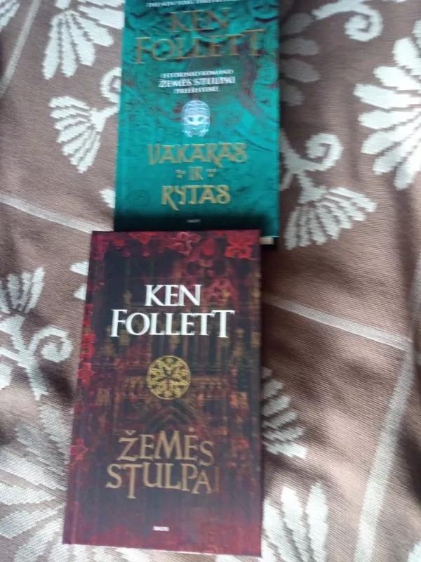 Vakaras ir rytas.Istoronio romano  Zemes stulpai priesistoreje - Ken Follett, knyga 2