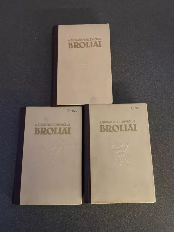 Broliai( Visos 3 knygos) - A. Gudaitis-Guzevičius, knyga 2