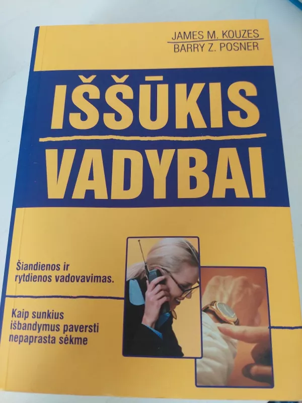 Iššūkis vadybai - James M. Kouzes, knyga 2