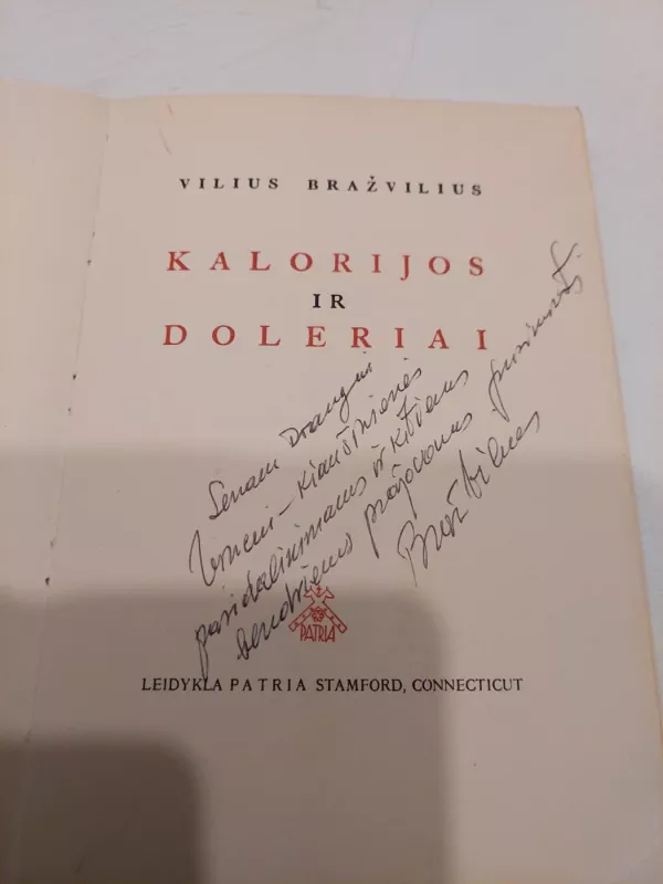 Kalorijos ir doleriai - Vilius Bražvilius, knyga 3