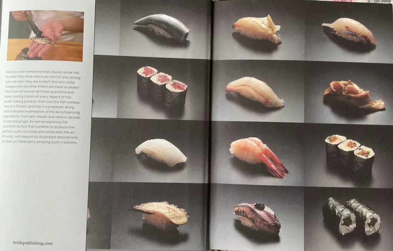 The Art and Science of Sushi - Jun Takahashi, knyga 4