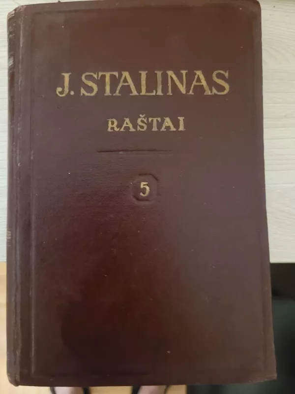 Stalinas raštai ( 5 tomas) - J. Stalinas, knyga 2