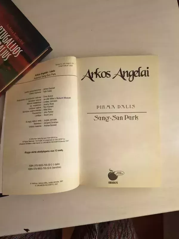 Arkos angelai (1 dalis) - Sang-Sun Park, knyga 3