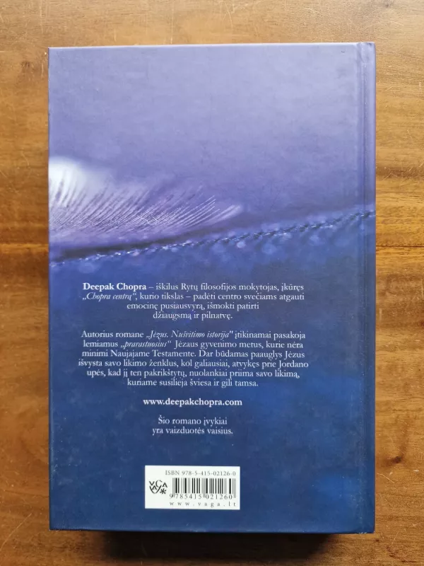 Jėzus. Nušvitimo istorija - Deepak Chopra, knyga 3