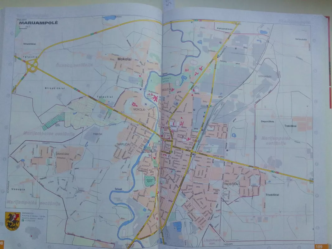 Lietuvos autokelių atlasas (1:200 000) - Autorių Kolektyvas, knyga 4