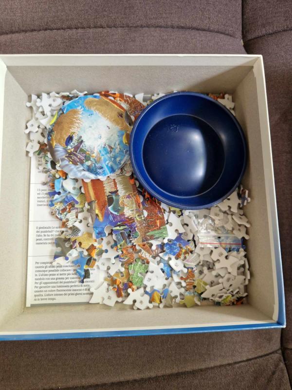 240 Ravensburger Puzzle Puzzleball - , stalo žaidimas 4