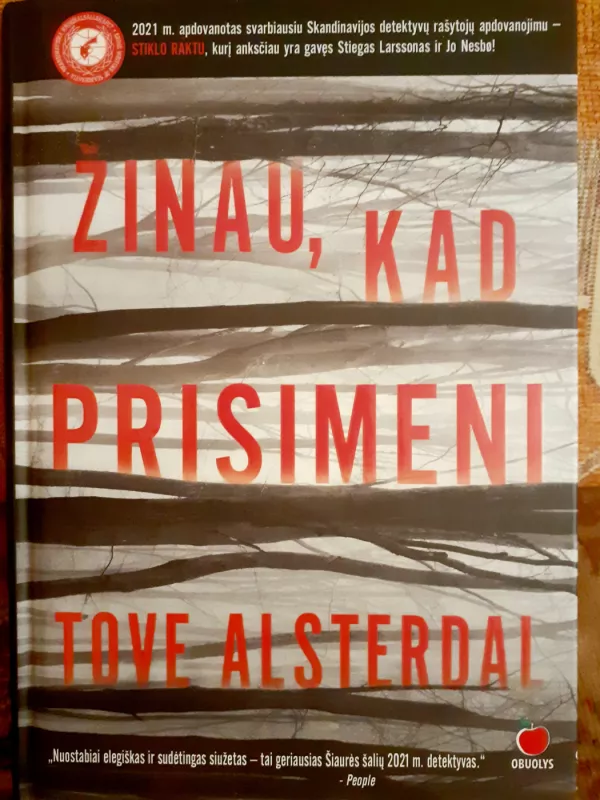 Žinau, kad prisimeni - Tove Alsterdal, knyga 2