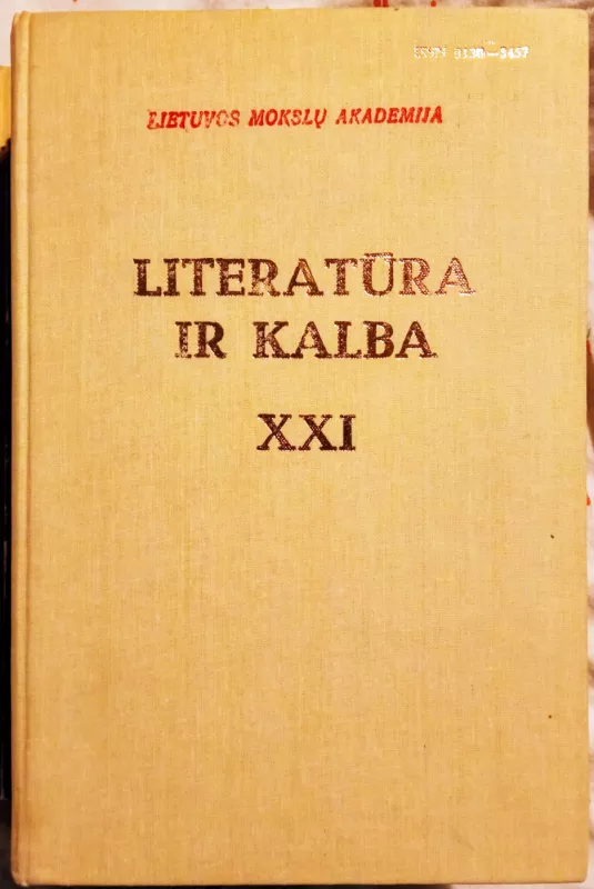 Literatūra ir kalba (XXI tomas) - Autorių Kolektyvas, knyga 2