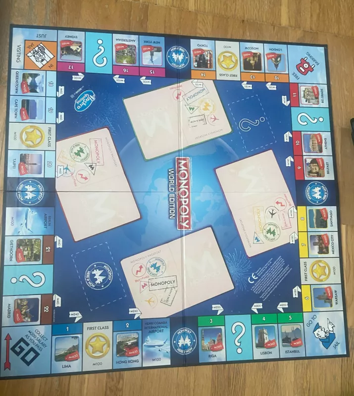 Monopoly Here & Now World Edition - , stalo žaidimas 4