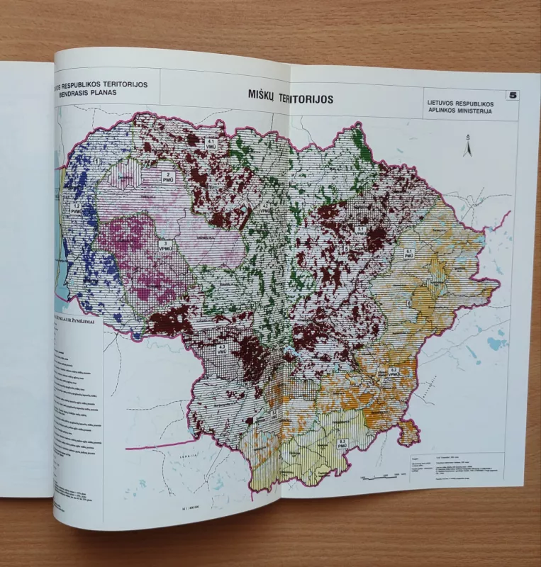 Lietuvos Respublikos teritorijos bendrasis planas - Grupė autorių, knyga 3