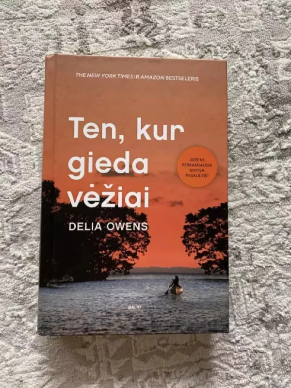 Ten, kur gieda vėžiai - Delia Owens, knyga 2