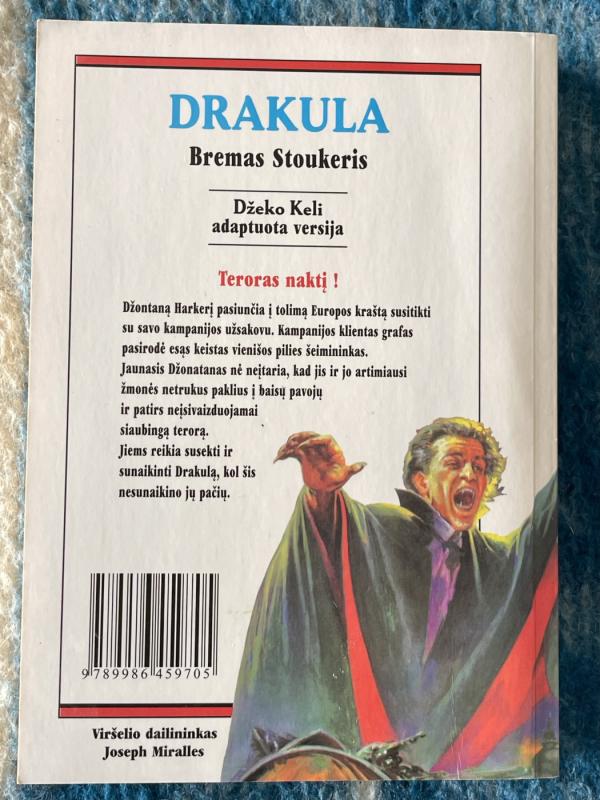 Drakula - Bremas Stoukeris, knyga 3