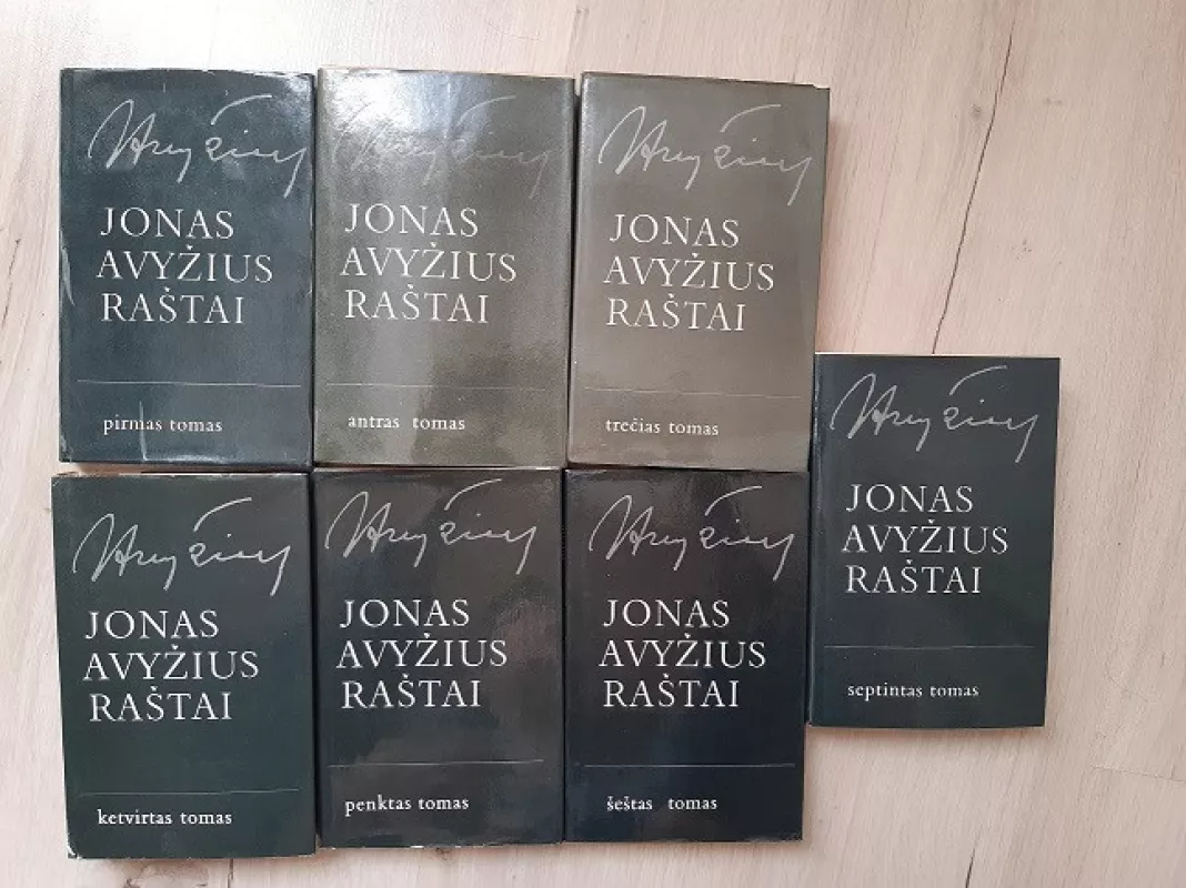 Jonas Avyžius. Raštai I -7 tomaI - Jonas Avyžius, knyga 2