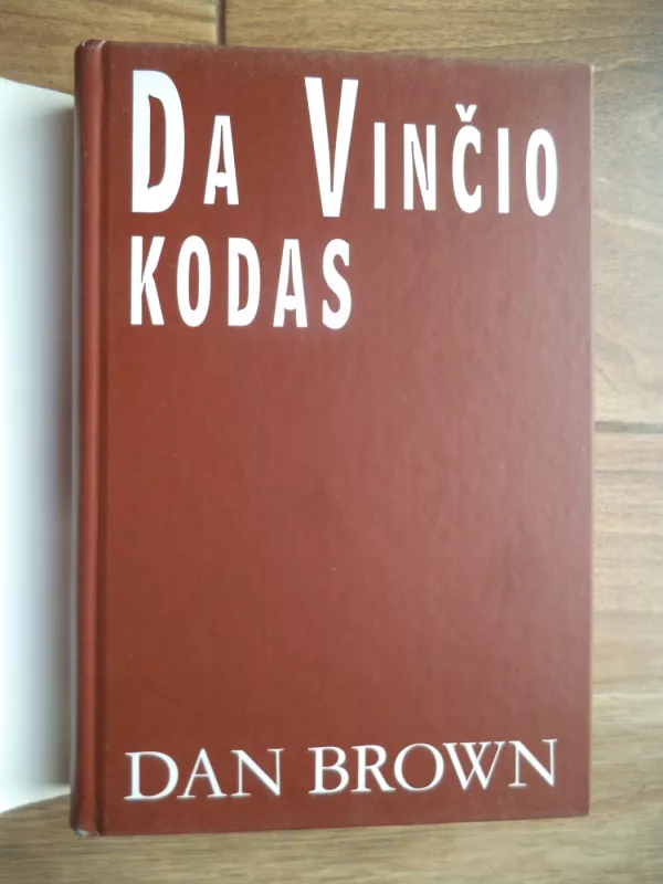 Da Vinčio kodas - Dan Brown, knyga 3