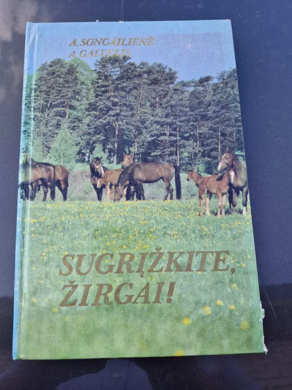 SUGRĮŽKITE ŽIRGAI - A. Songailienė, A.  Galvelis, knyga 2