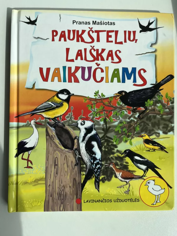 paukstelių laiškas vaikučiams - Pranas Mašiotas, knyga 2