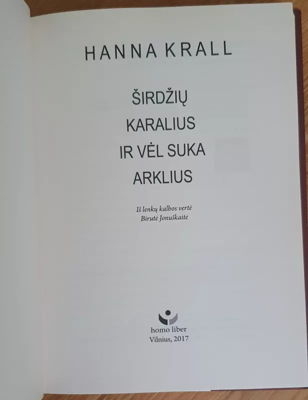 Širdžių karalius ir vėl suka arklius - Hanna Krall, knyga 3