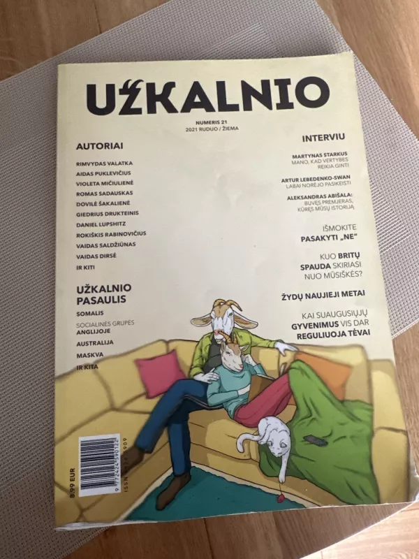 Užkalnio žurnalas. Nr. 21 - Andrius Užkalnis, knyga 2